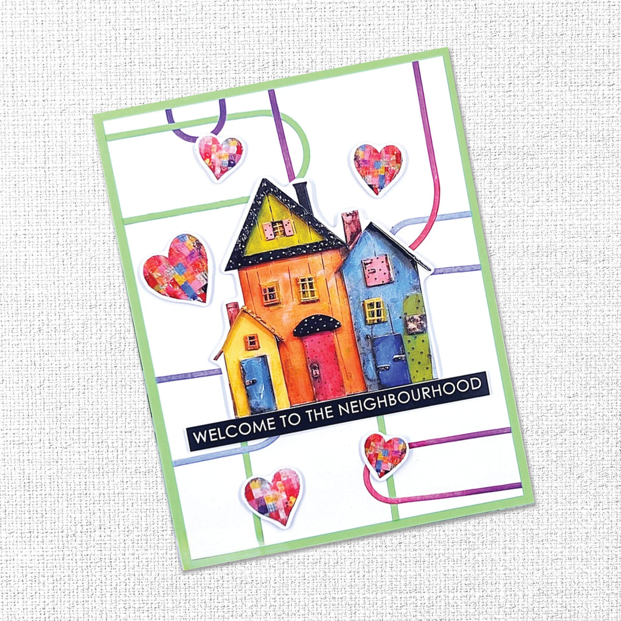 Inky Colour Embossed Die Cuts 31932 - Paper Rose Studio