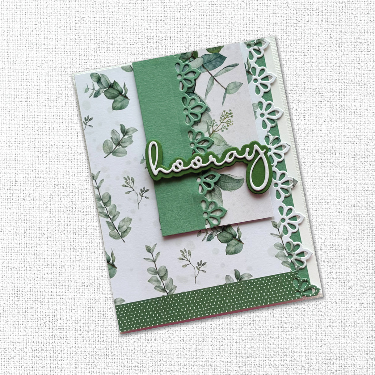 Hooray Fine Script Layered Metal Cutting Die 19700