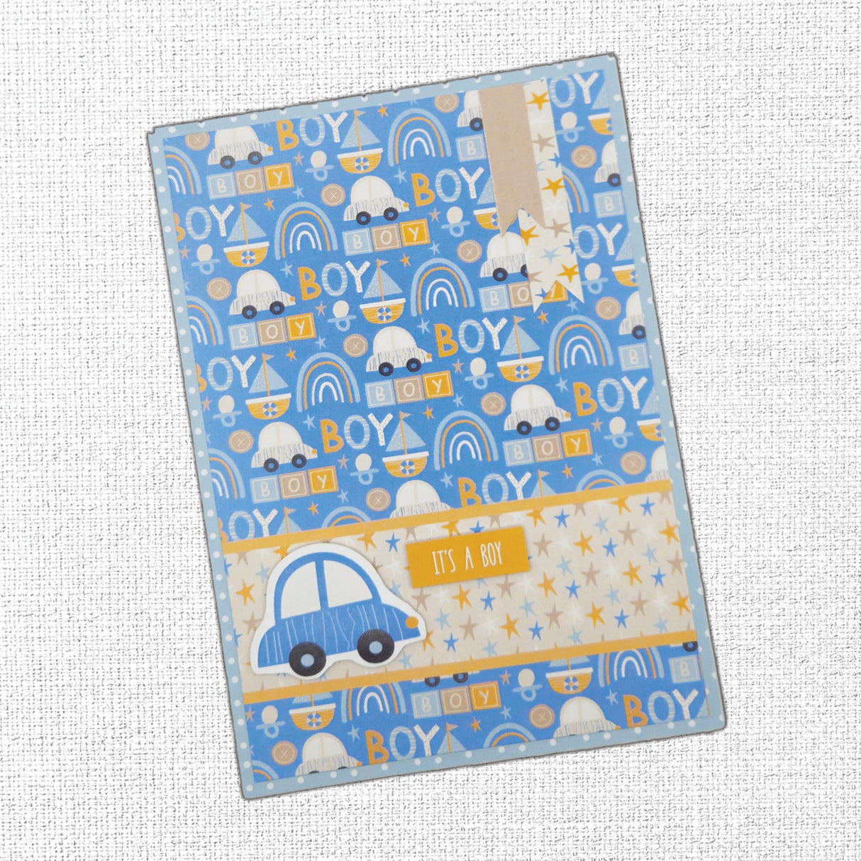 Hello Little Boy 6x8" Quick Cards Collection 29991 - Paper Rose Studio