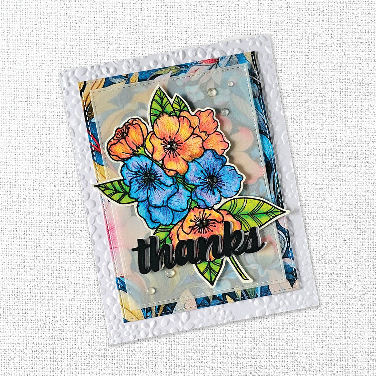 Blossom Bouquet Clear Stamp 30300 - Paper Rose Studio