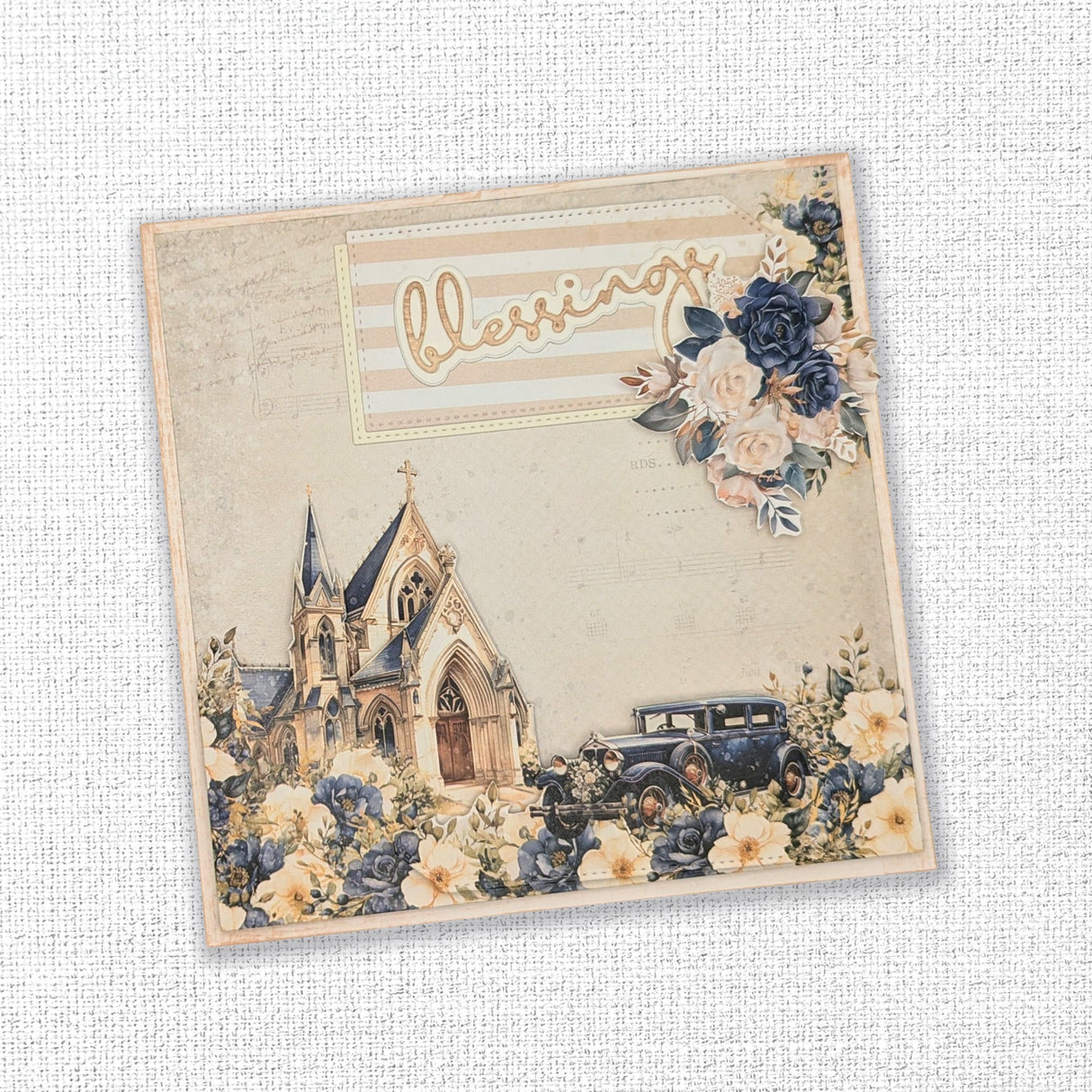 Wedding Blooms Frames & Florals Embossed Die Cuts 31779 - Paper Rose Studio