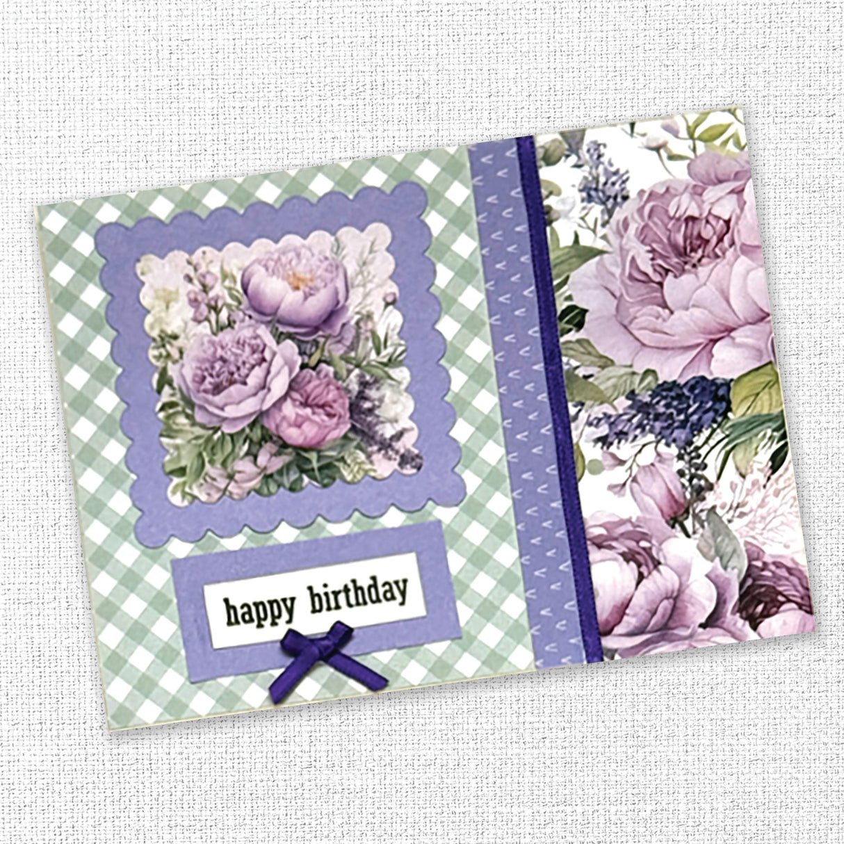Lavender & Roses Cut Aparts Paper Pack 32280 - Paper Rose Studio