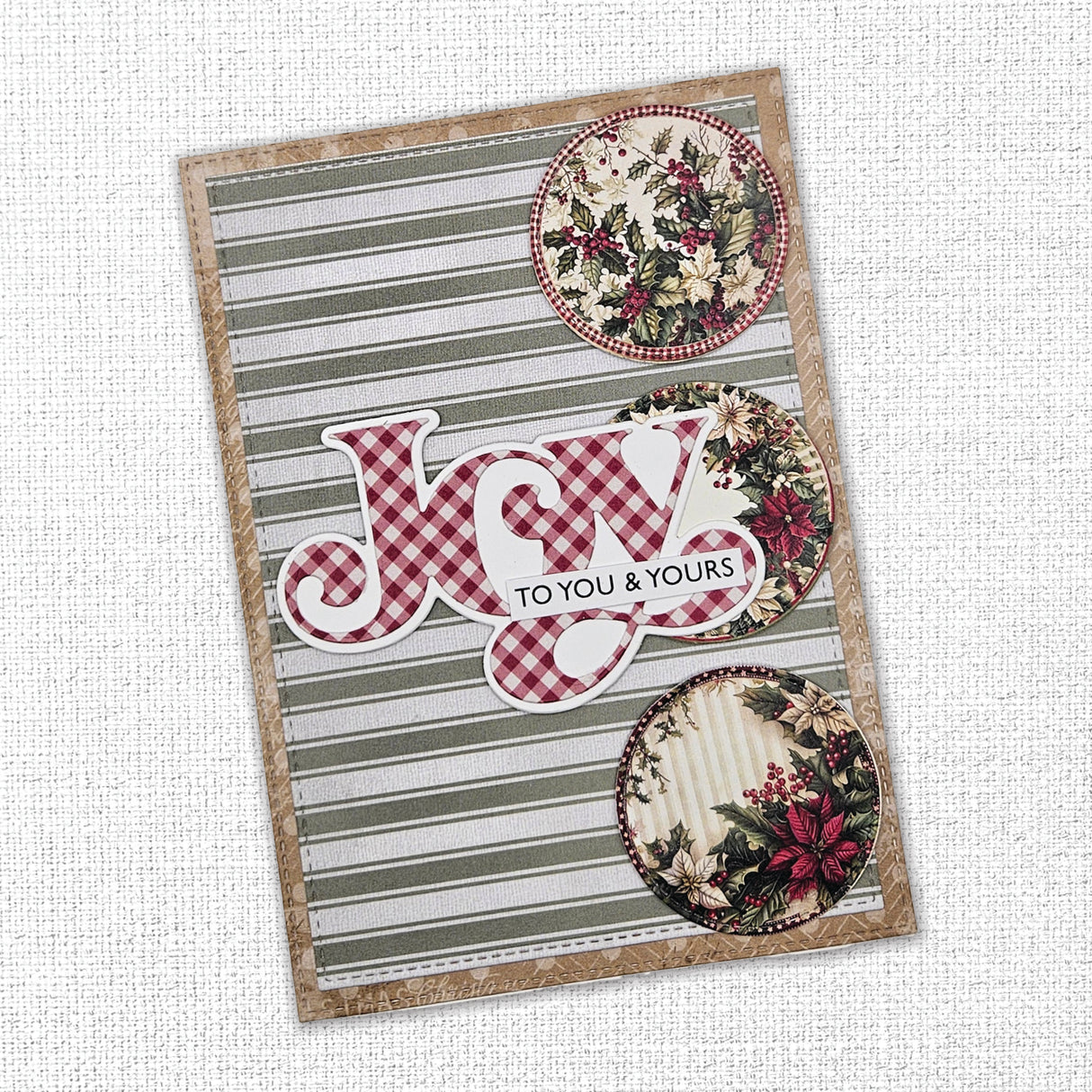 Fancy Script Layered Joy Metal Cutting Die 32454