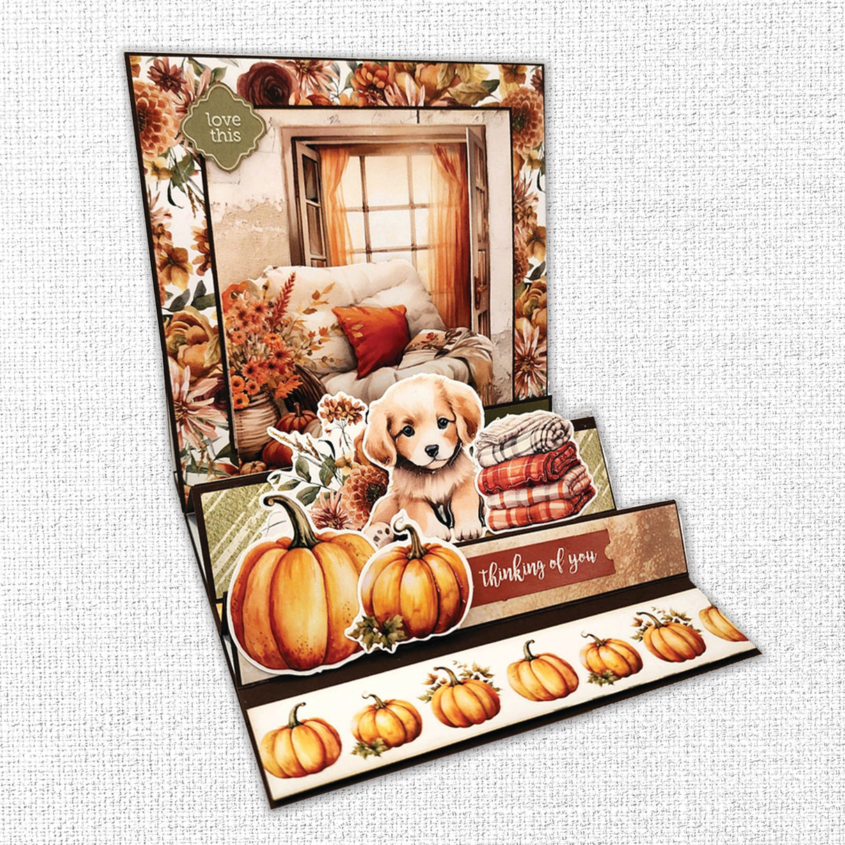 Autumn Florals Basics 12x12 Paper Collection 35451 - Paper Rose Studio