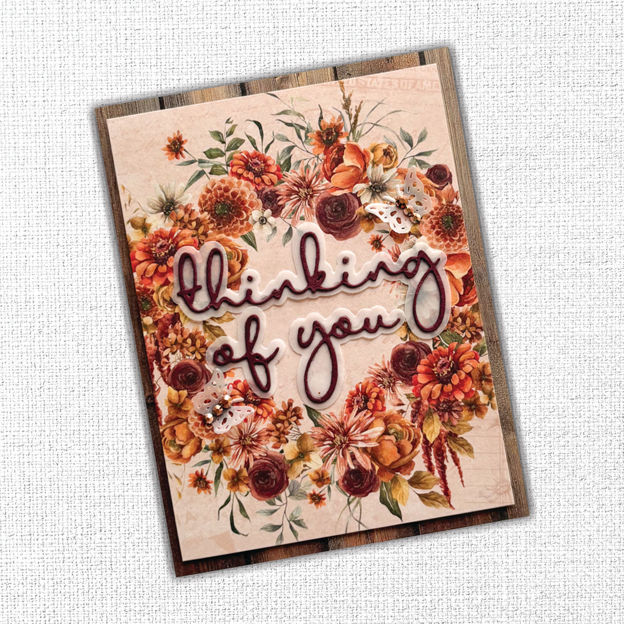 Autumn Florals 6x6 Paper Collection 32982