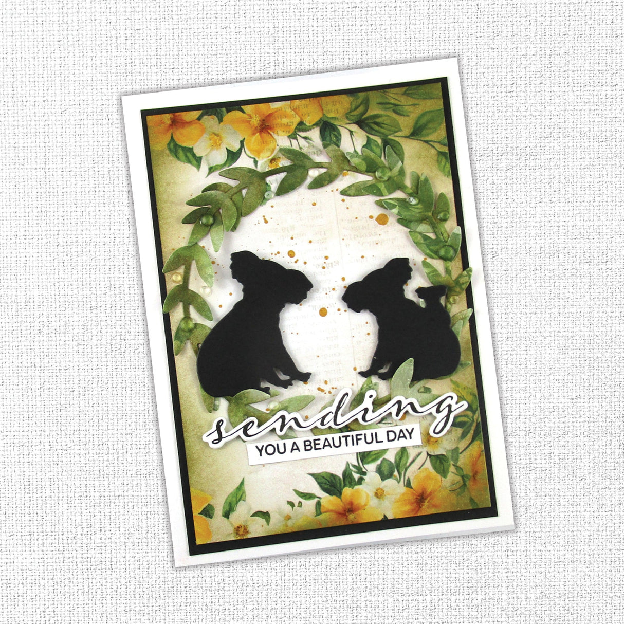 Wishing & Sending Sentiments Metal Cutting Die 34398 - Paper Rose Studio