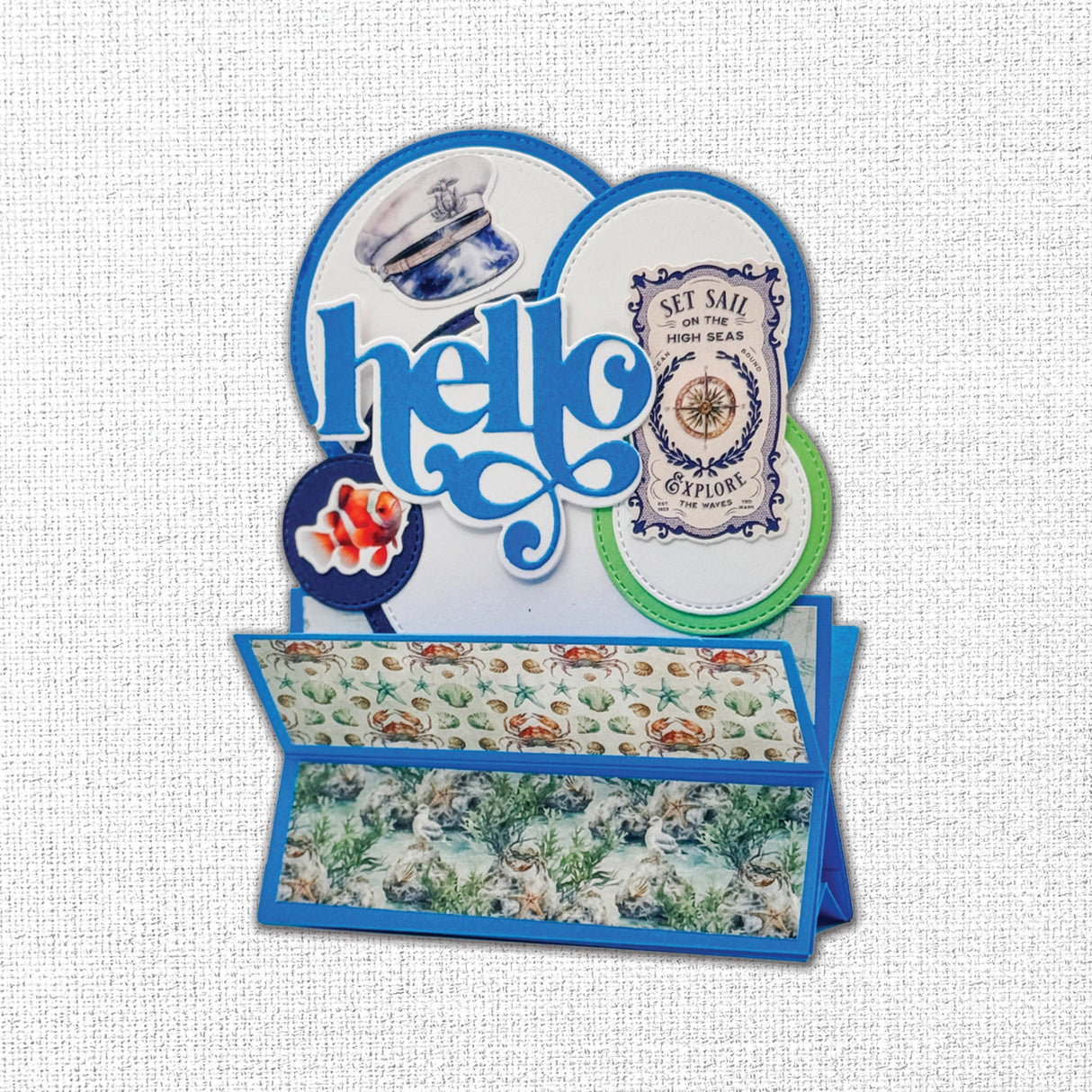 Seaside Memories 6 x 8" Embossed Die Cuts 33798 - Paper Rose Studio