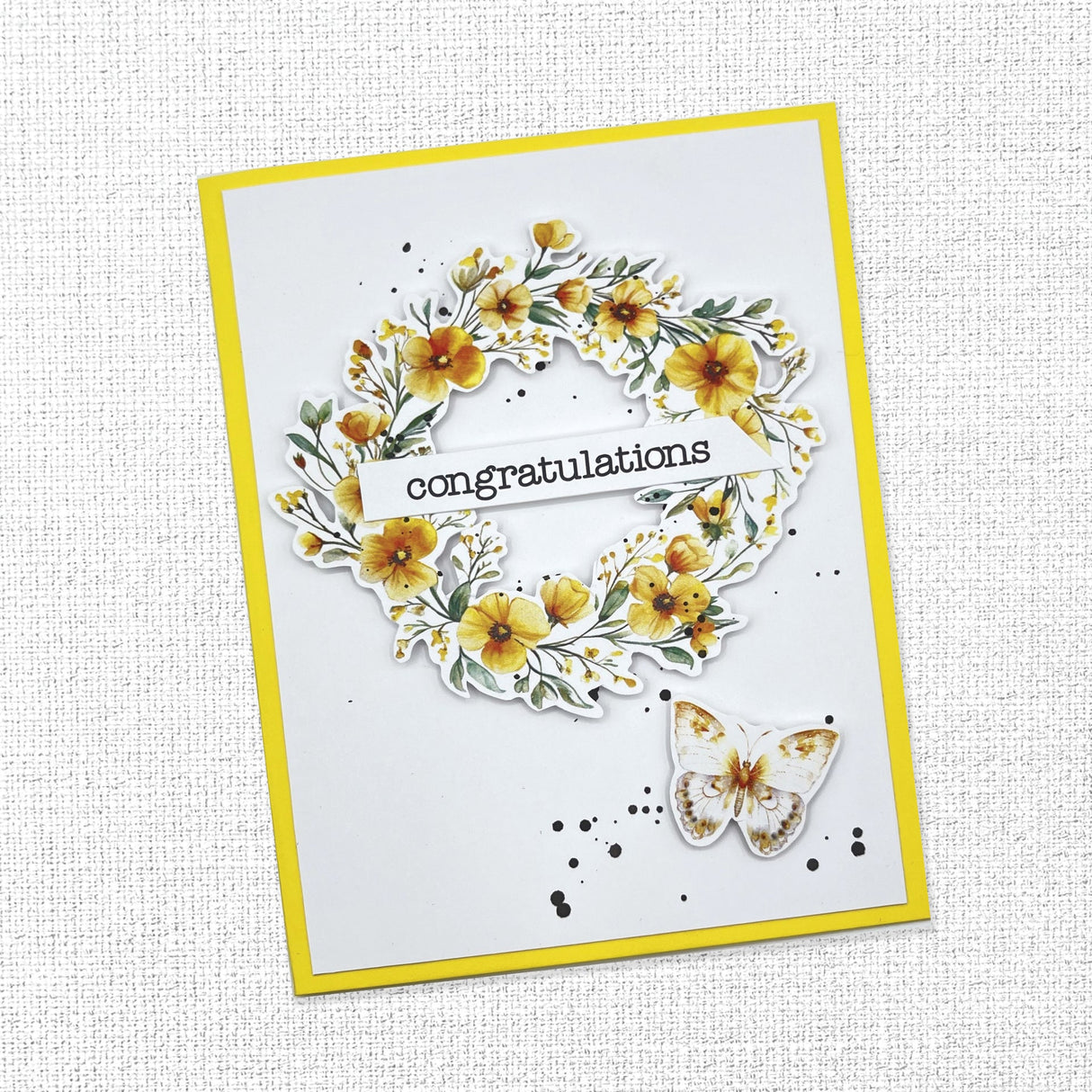 Papercuts Cardmaking Kit - January 2025 Bees & Butterflies 33951 - Paper Rose Studio