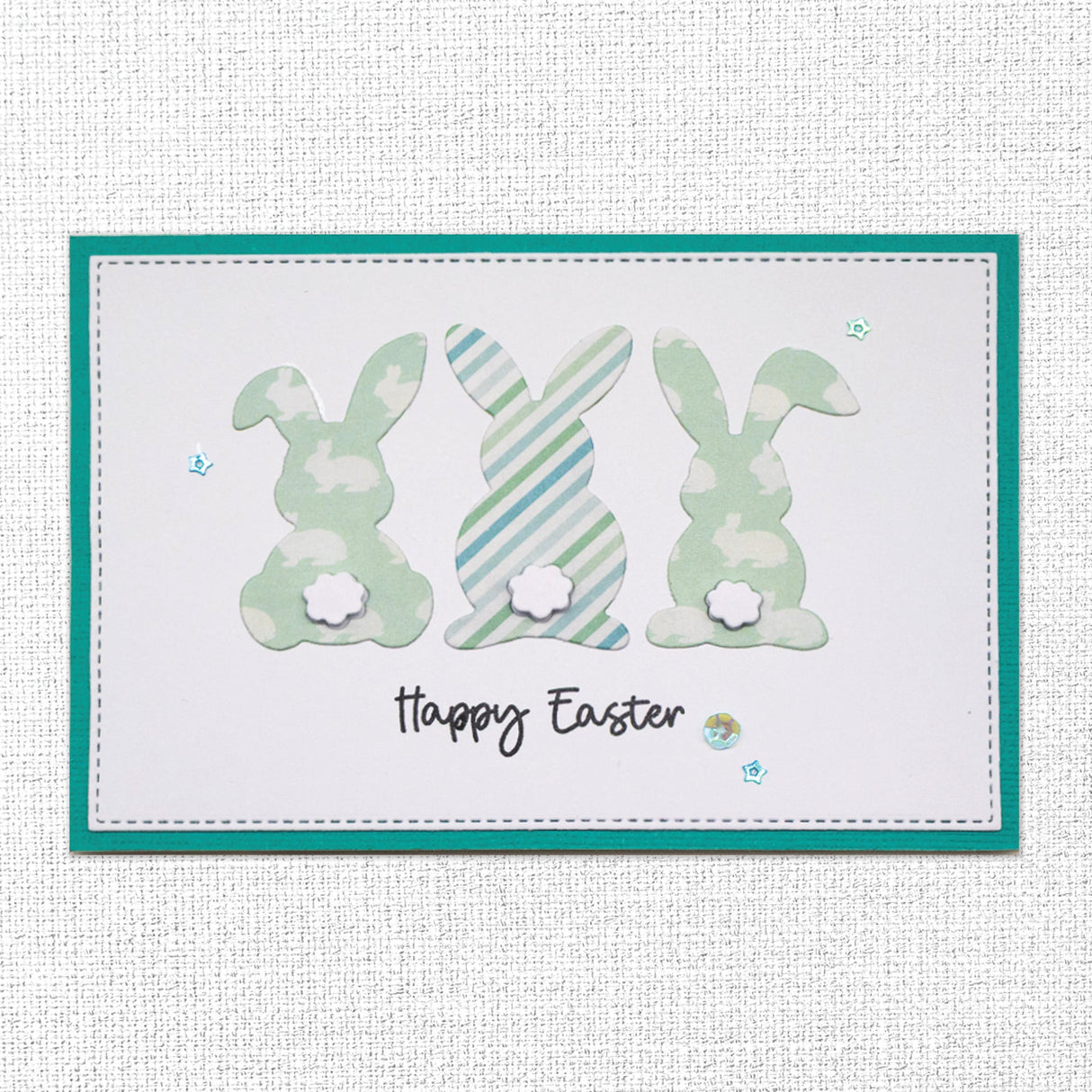 Bunny Trio Large Metal Cutting Die 31935 - Paper Rose Studio