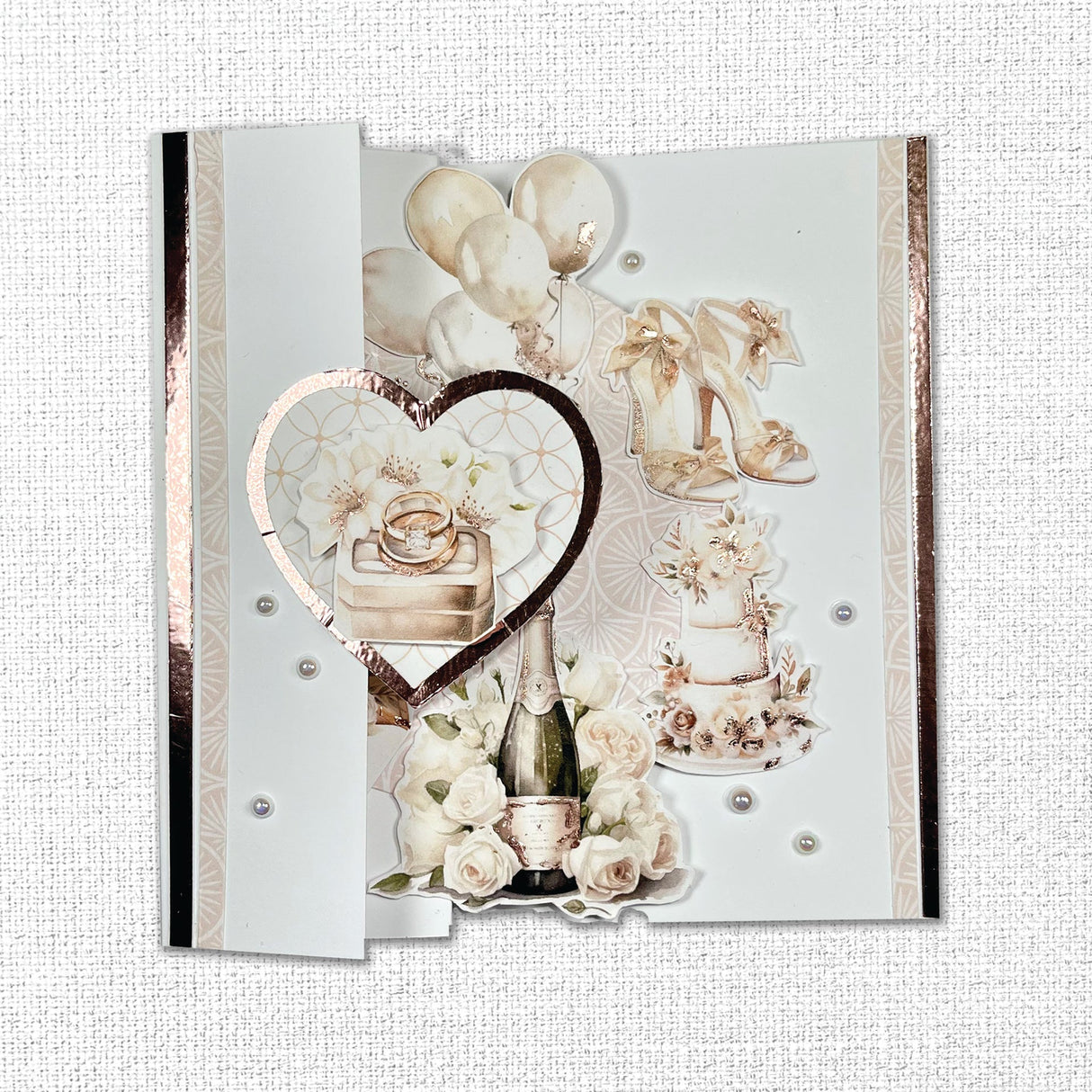 Wedding Joy Embossed Die Cuts 34326 - Paper Rose Studio