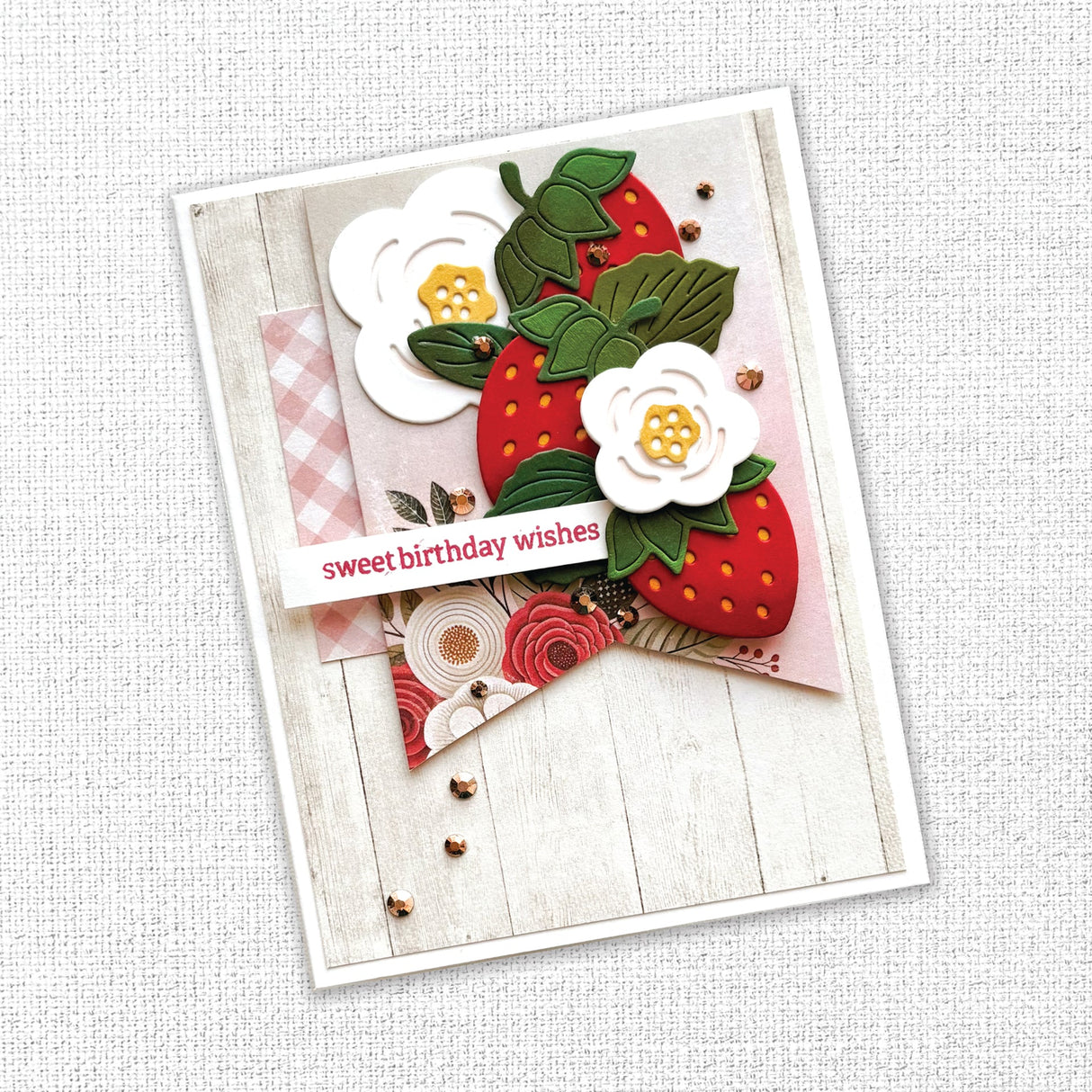Strawberry Friends 6x6 Paper Collection 34857 - Paper Rose Studio