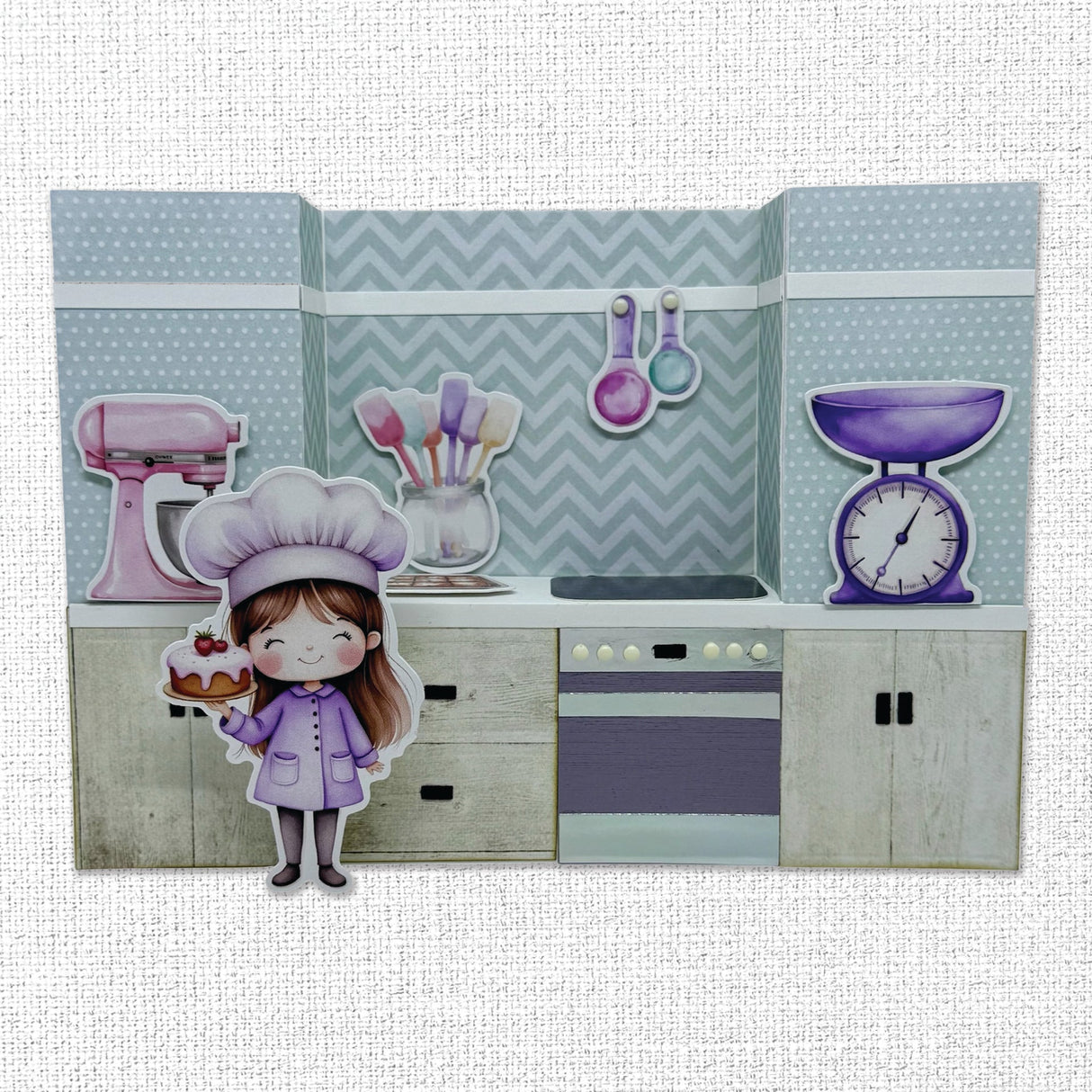 Little Bakers Embossed Die Cuts 35011 - Paper Rose Studio