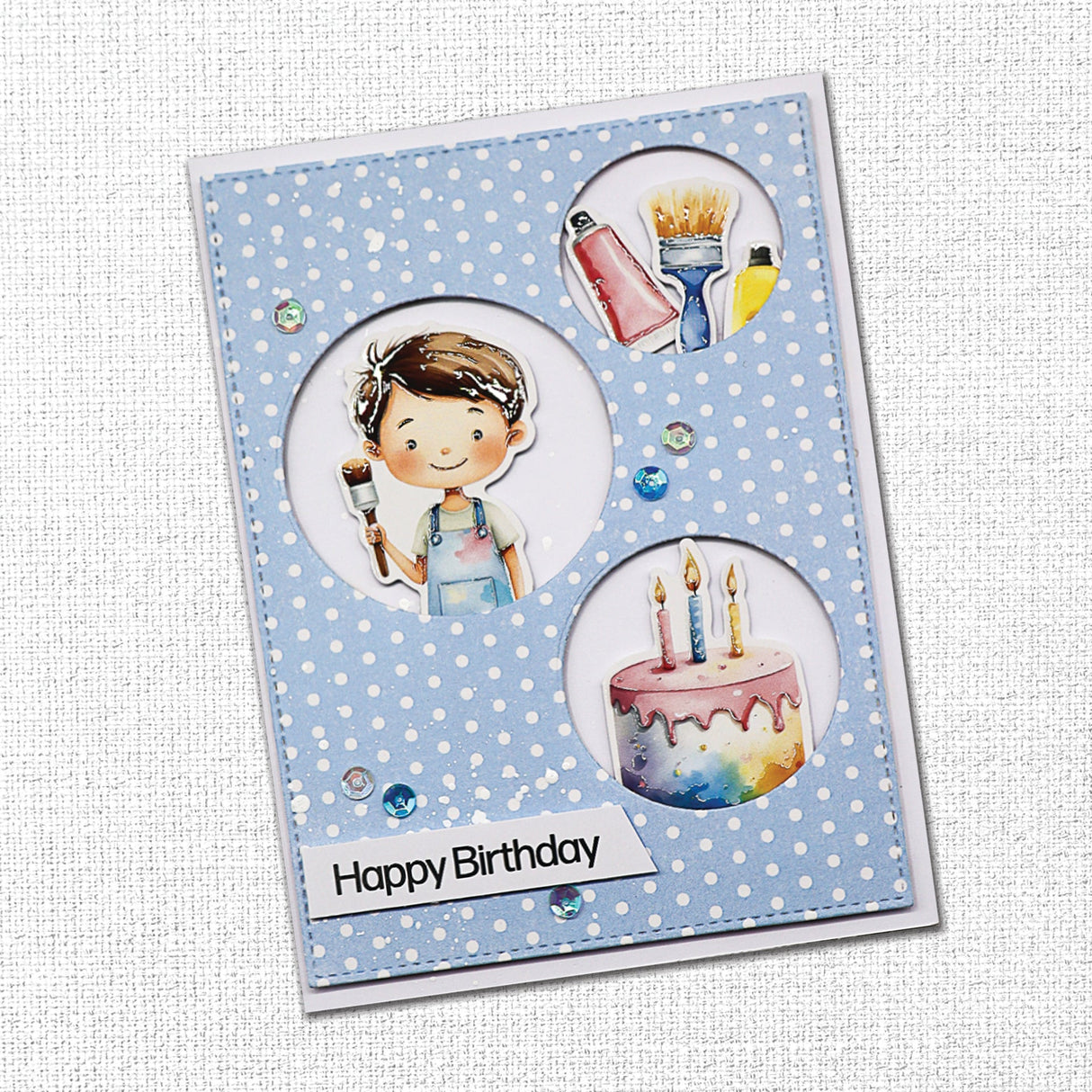 Little Artists Embossed Die Cuts 35002 - Paper Rose Studio