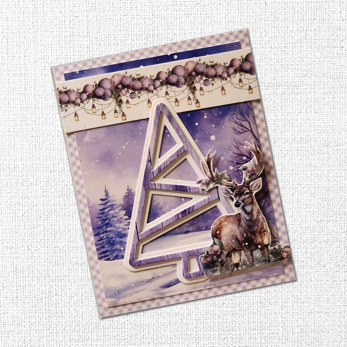 Enchanting Christmas LIMITED EDITION Papercuts Cardmaking Kit with METAL DIES 37600