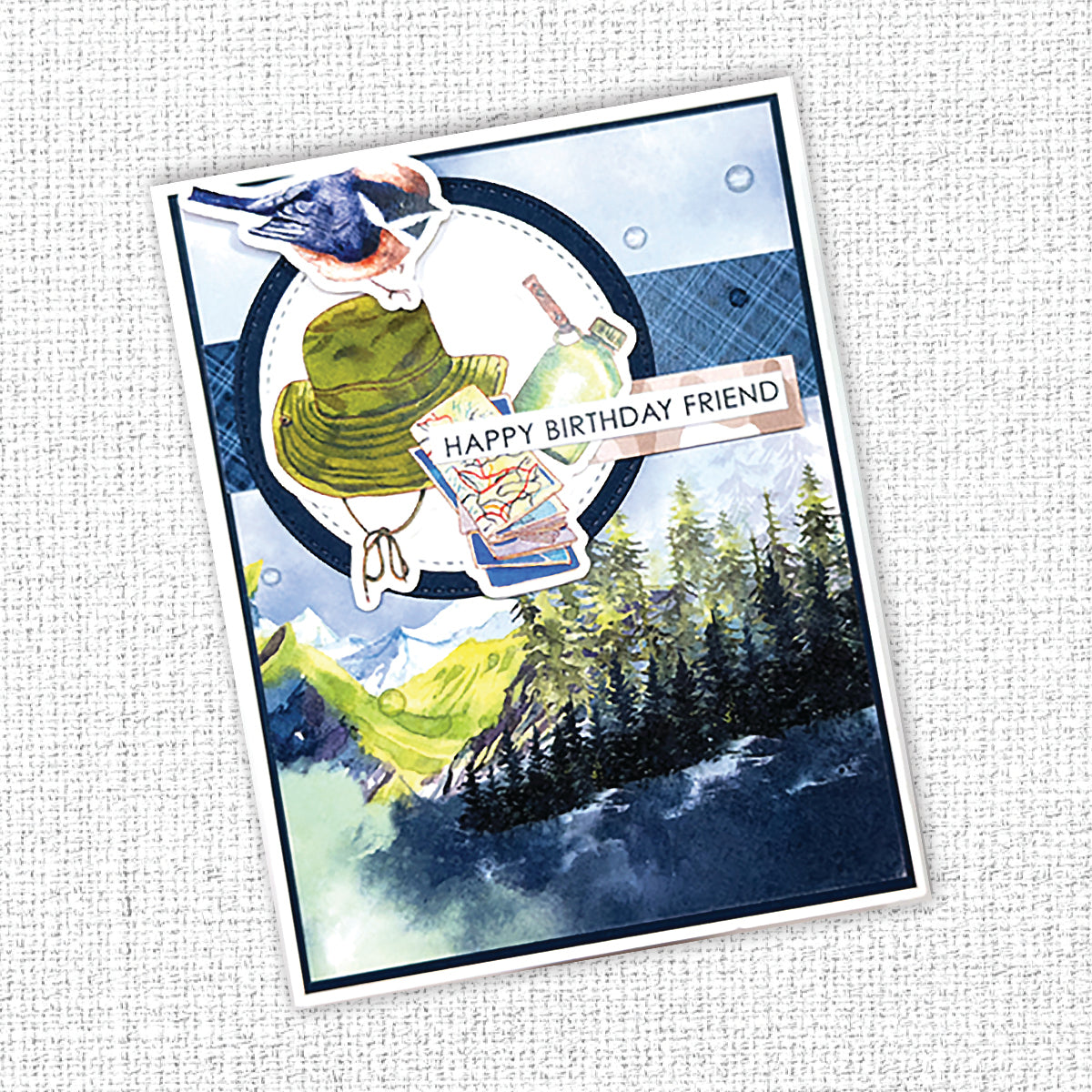 Mountain Trek 1.0 Embossed Die Cuts 29997 - Paper Rose Studio