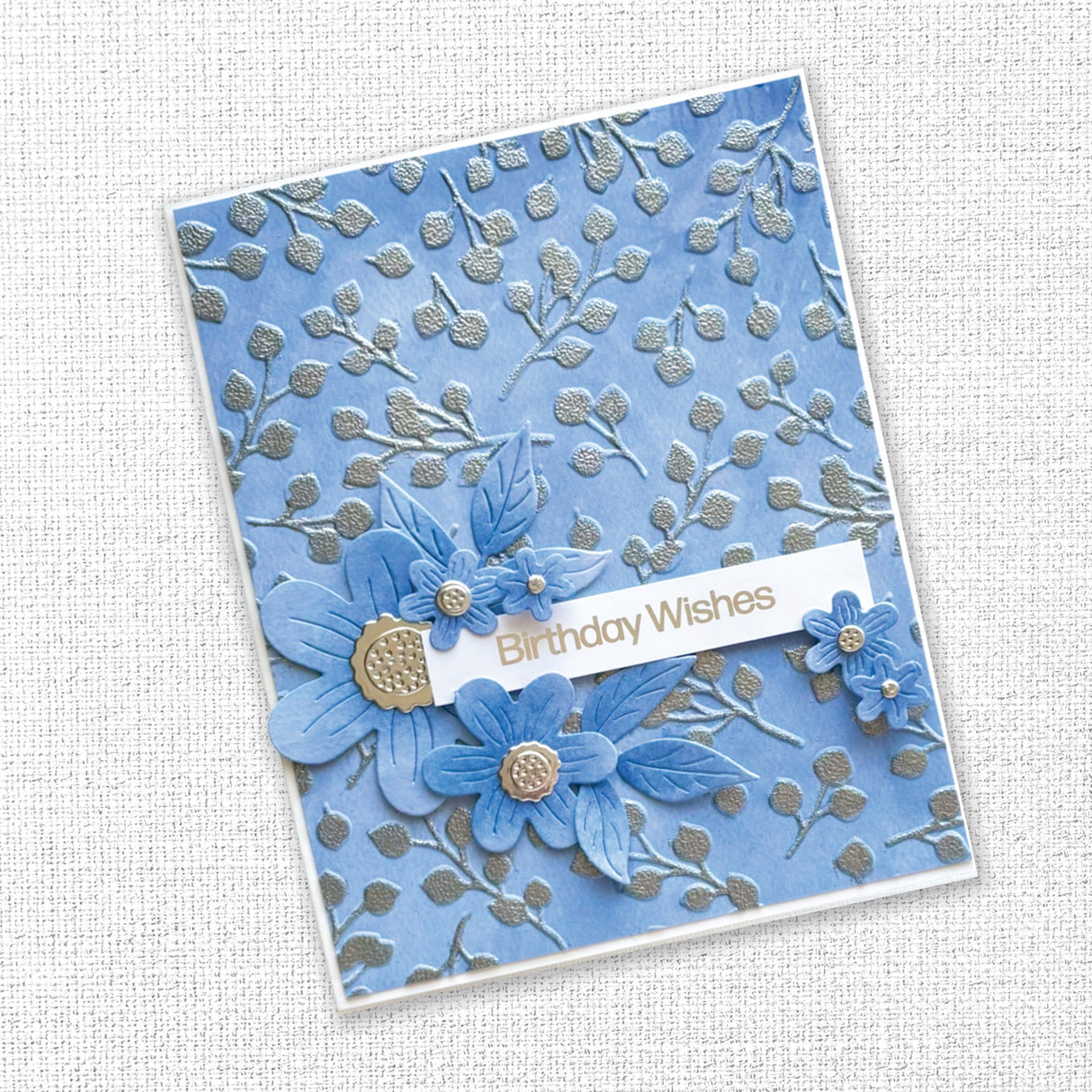 Etched Blooms 3 Metal Cutting Die 28936 - Paper Rose Studio