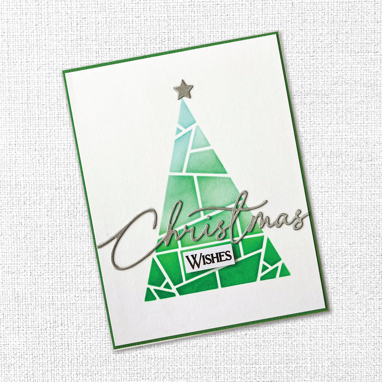 Merry Christmas Layered Metal Cutting Die 32445 - Paper Rose Studio