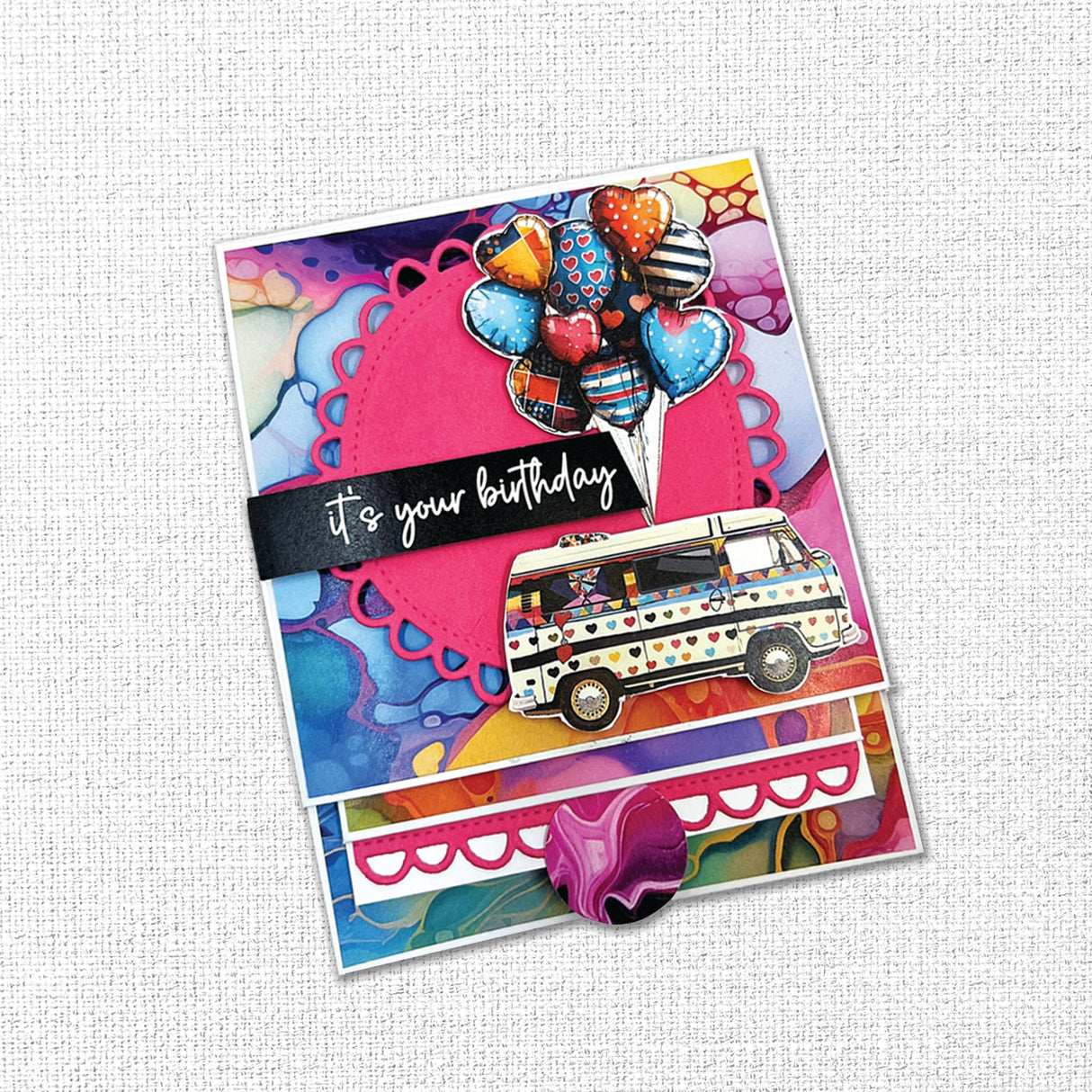 Inky Colour Cut Aparts Paper Pack 31929 - Paper Rose Studio