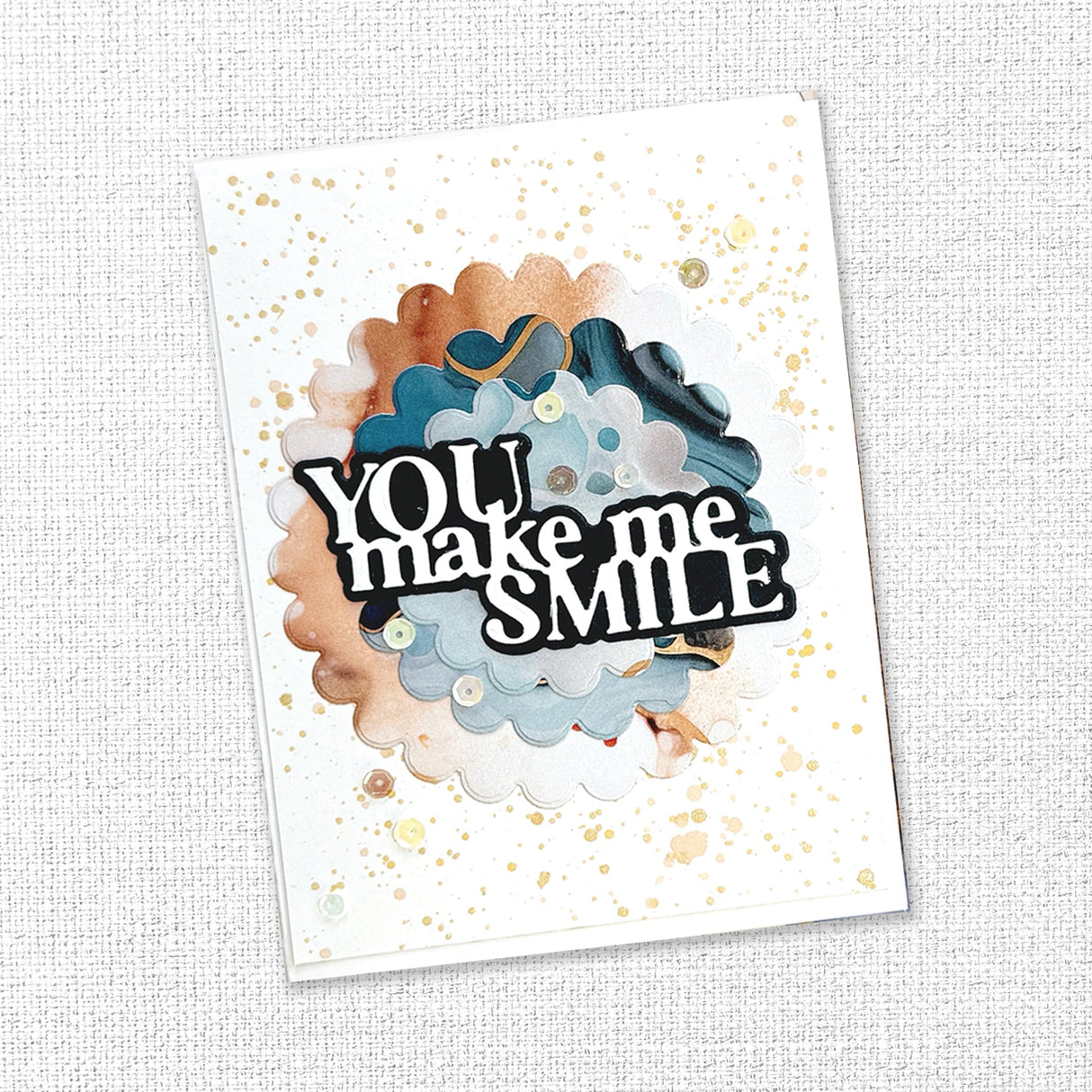 You Make Me Smile Metal Cutting Die 33840 - Paper Rose Studio