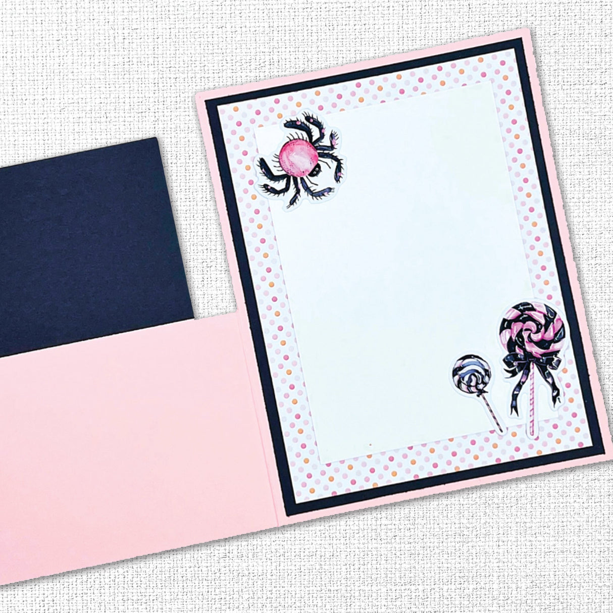 Pink Halloween Embossed Die Cuts 32790 - Paper Rose Studio