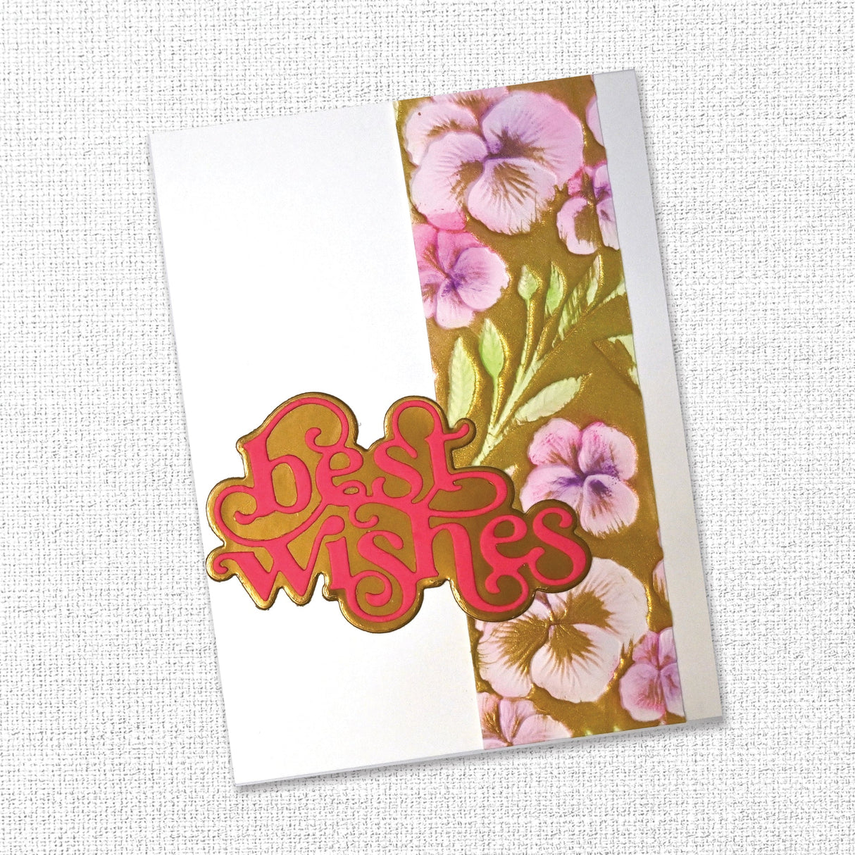 Perfect Pansies 3D Embossing Folder 32946 - Paper Rose Studio
