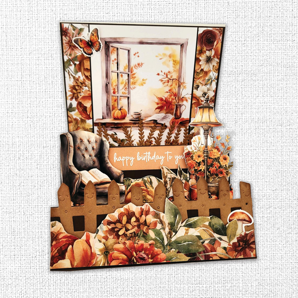 Autumn Florals Basics 12x12 Paper Collection 35451 - Paper Rose Studio