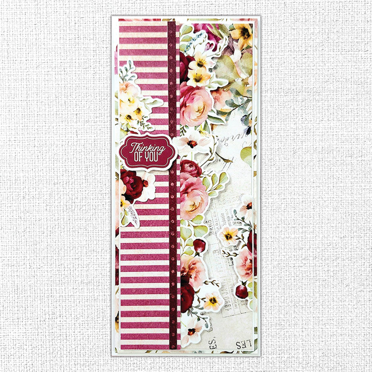 Vintage Rose 6x8" Quick Cards Die Cuts 33735 - Paper Rose Studio