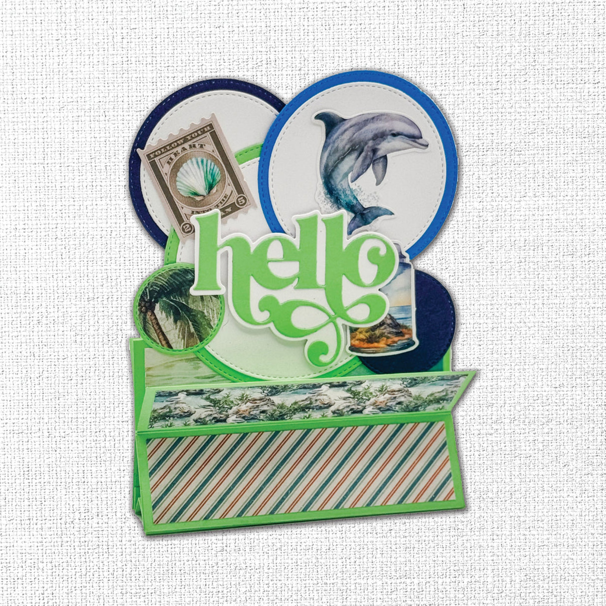 Seaside Memories 6 x 8" Embossed Die Cuts 33798 - Paper Rose Studio