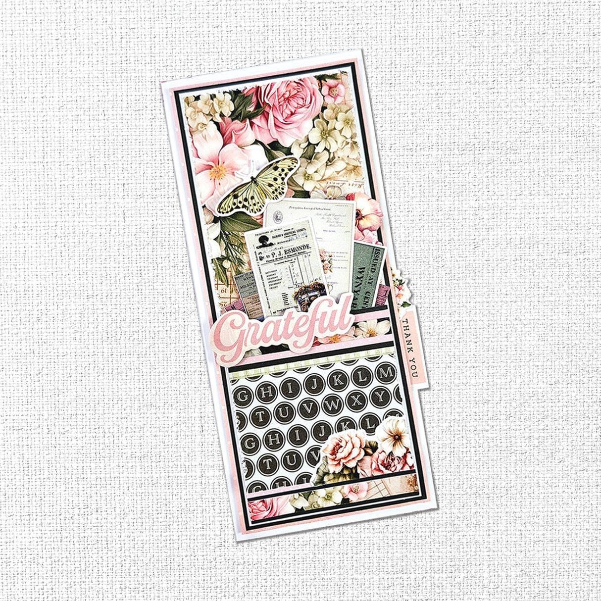 Afternoon in the Park Embossed Die Cuts 34365 - Paper Rose Studio