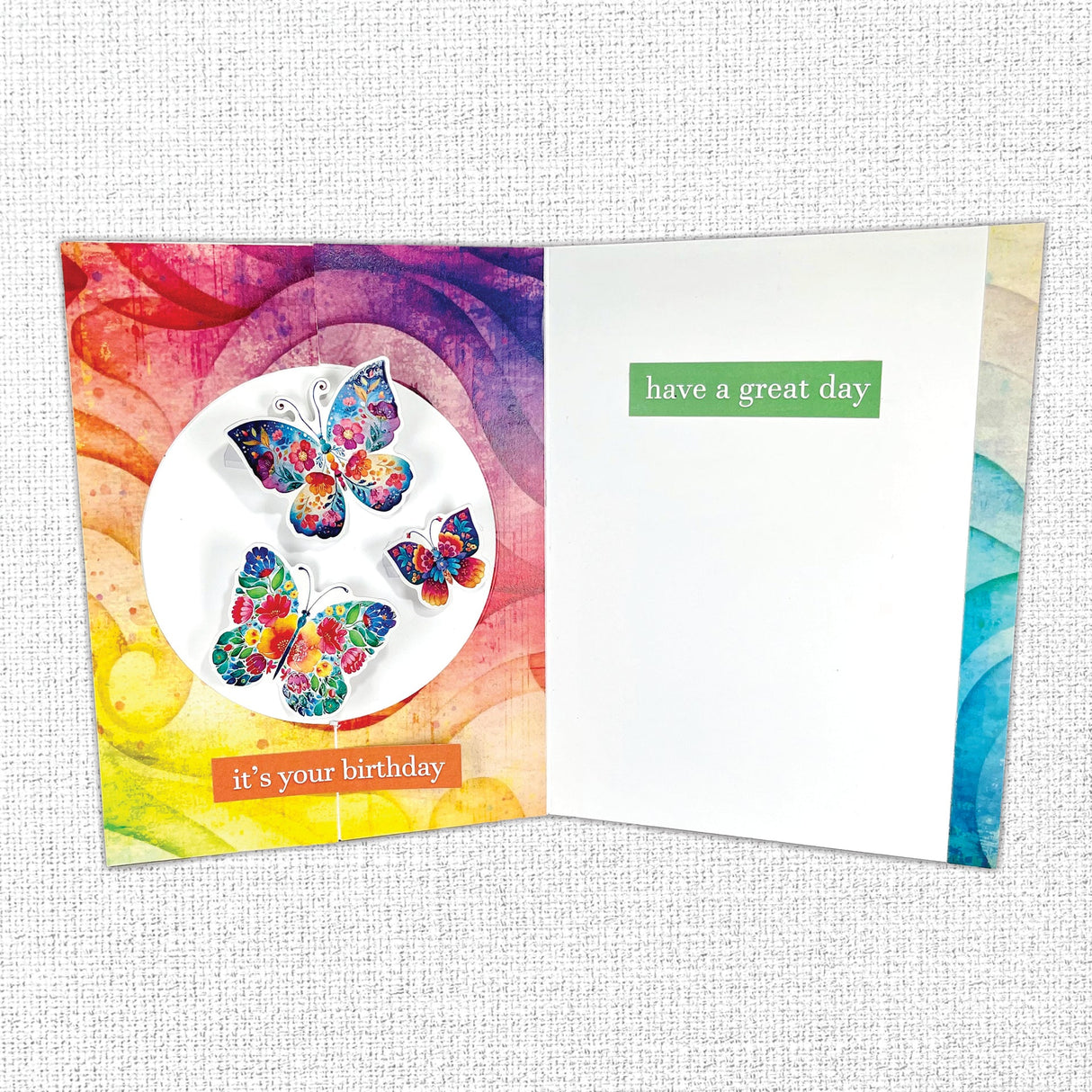 Rainbow Village 6x8" Embossed Die Cuts 35343 - Paper Rose Studio