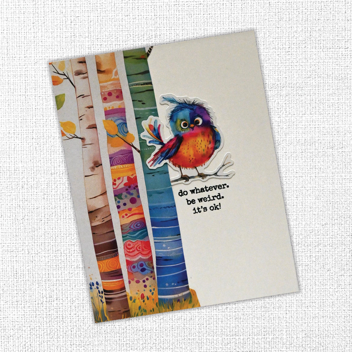 Rainbow Village 6x8" Embossed Die Cuts 35343 - Paper Rose Studio