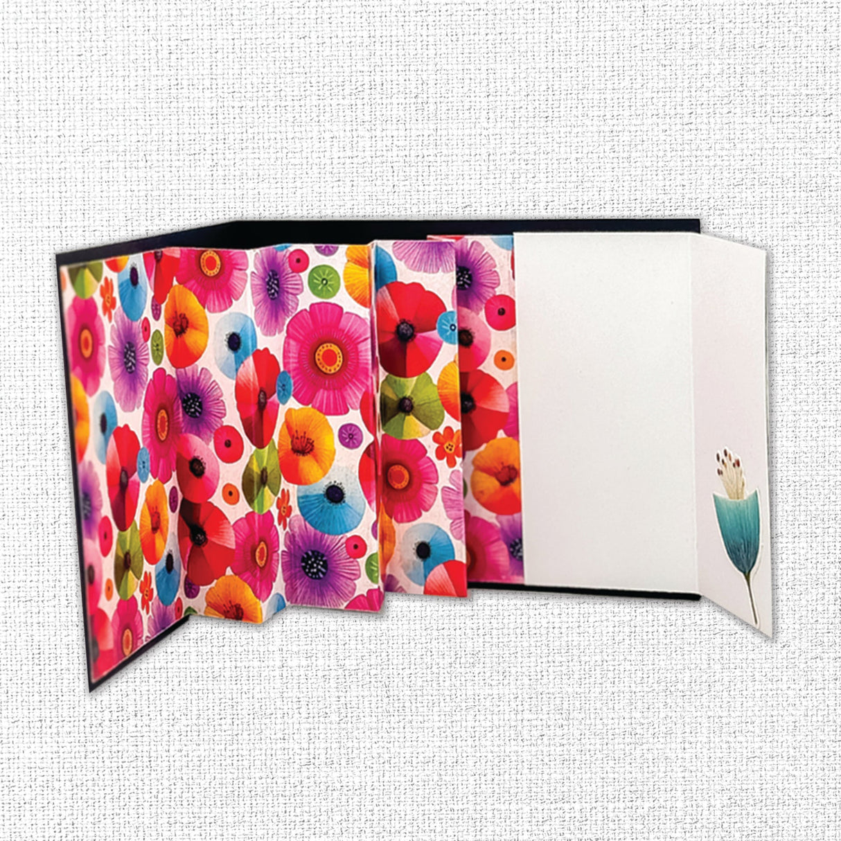 Rainbow Village 6x8" Embossed Die Cuts 35343