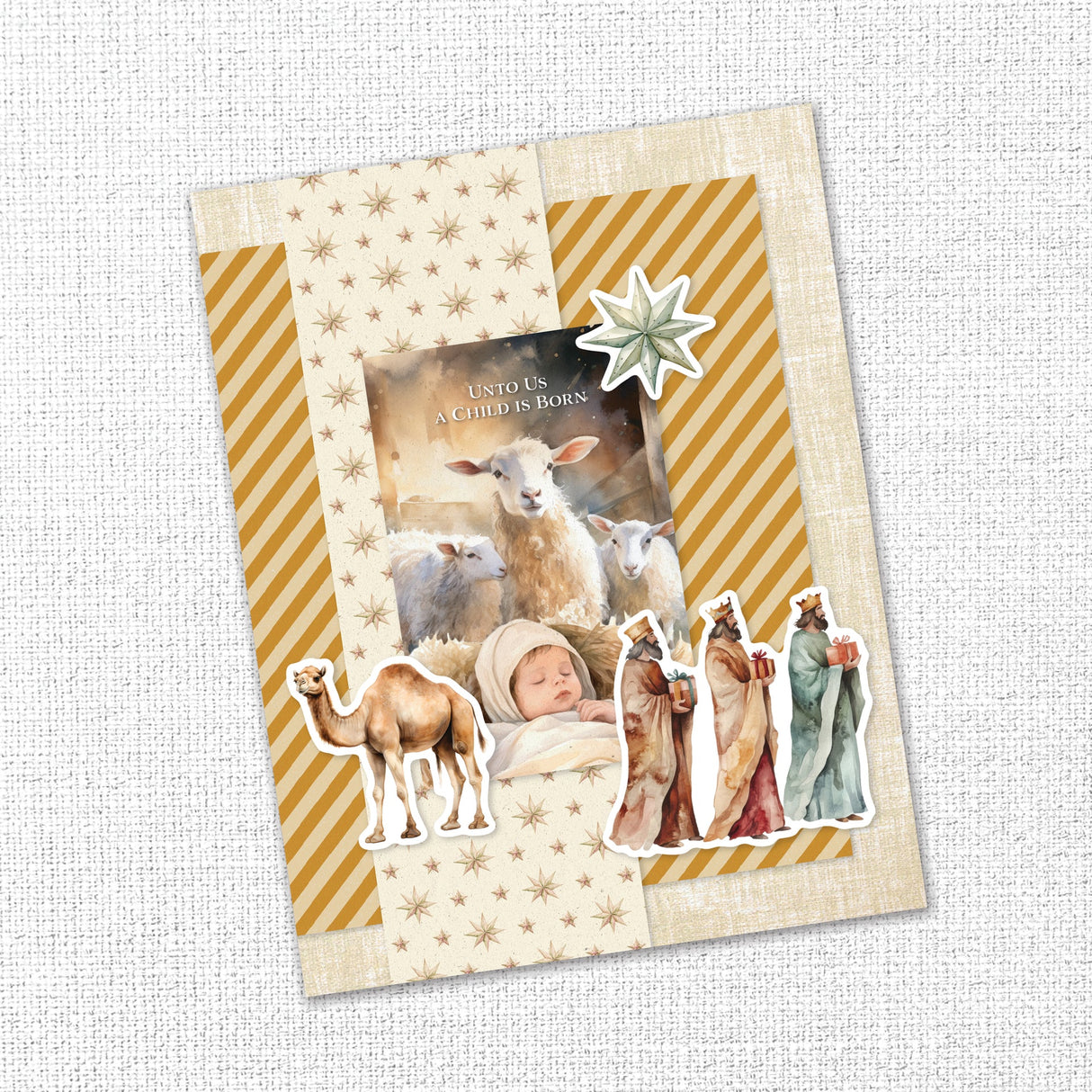 Joy to the World 6x8" Embossed Die Cuts 35524 - Paper Rose Studio