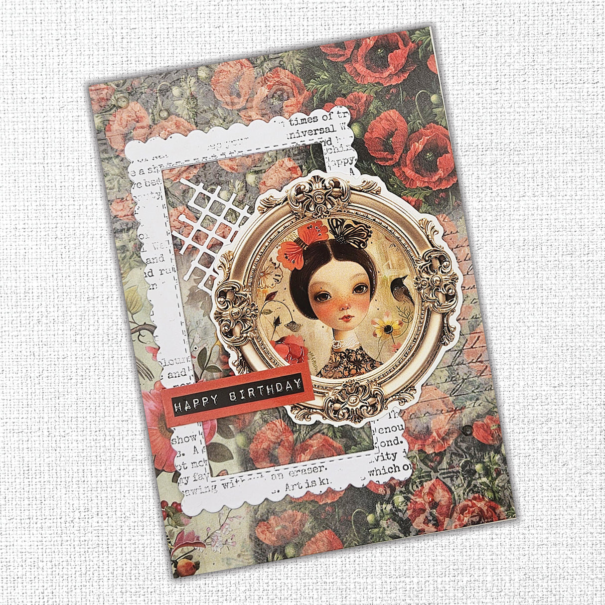 Portraits in Bloom 6x8" Quick Cards Die Cuts 36616