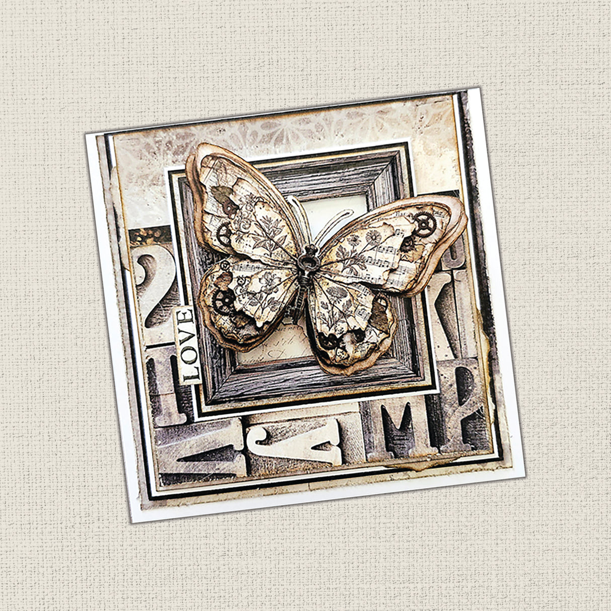 Ink & Ivory 6 x 8" Embossed Die Cuts 36805