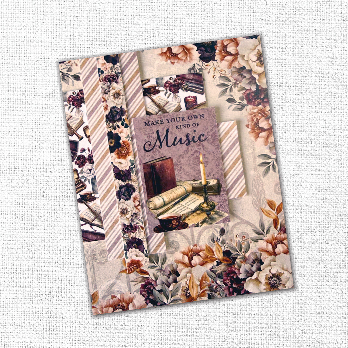 Melody & Memories Basics 12x12 Paper Collection 37411