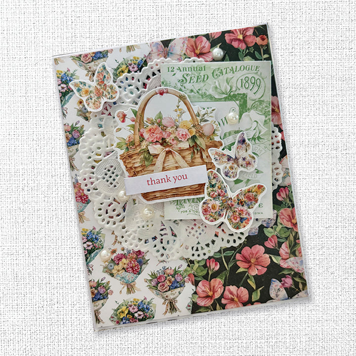 Flower Shoppe Embossed Die Cuts 33138 - Paper Rose Studio