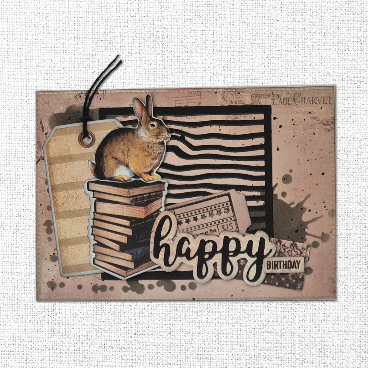 Boho Wood Background Metal Cutting Die 29623 - Paper Rose Studio