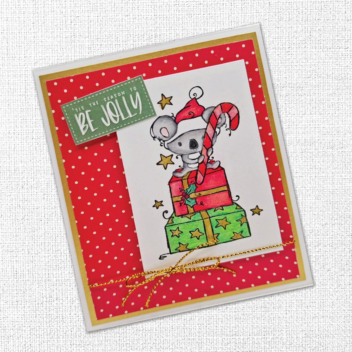 Sweet Koala Christmas Clear Stamp 31326 - Paper Rose Studio
