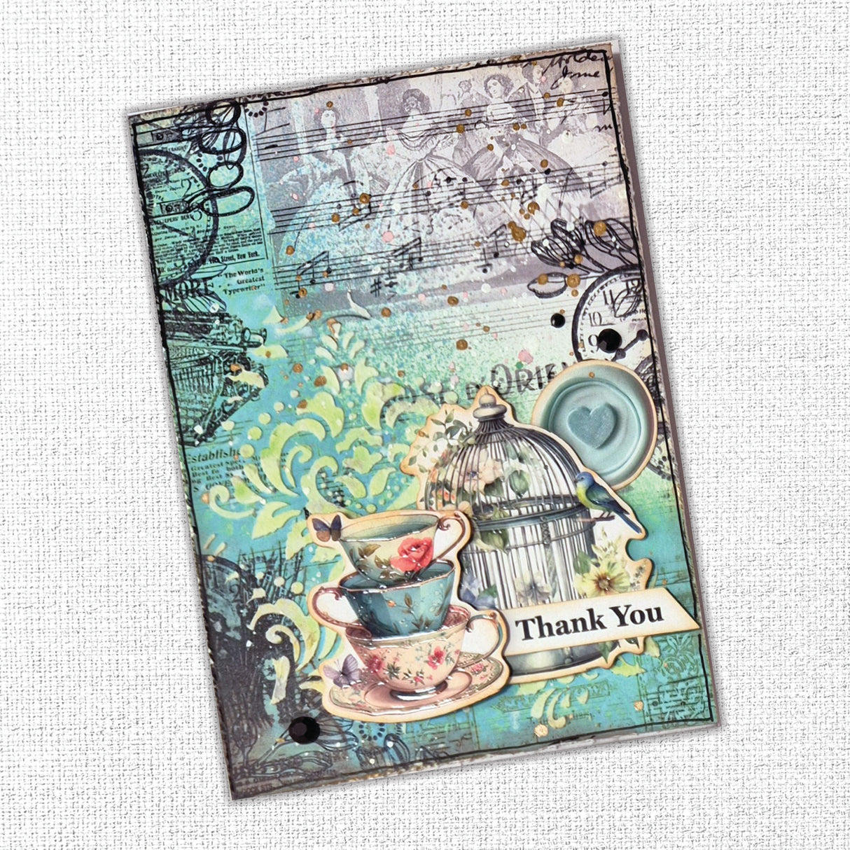 Botanical Memories Embossed Die Cuts 32067
