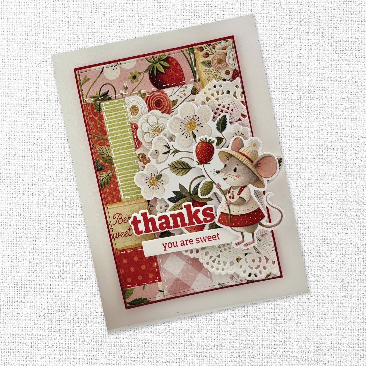 Stacked Sentiments No. 1 Metal Cutting Die Set 34383 - Paper Rose Studio