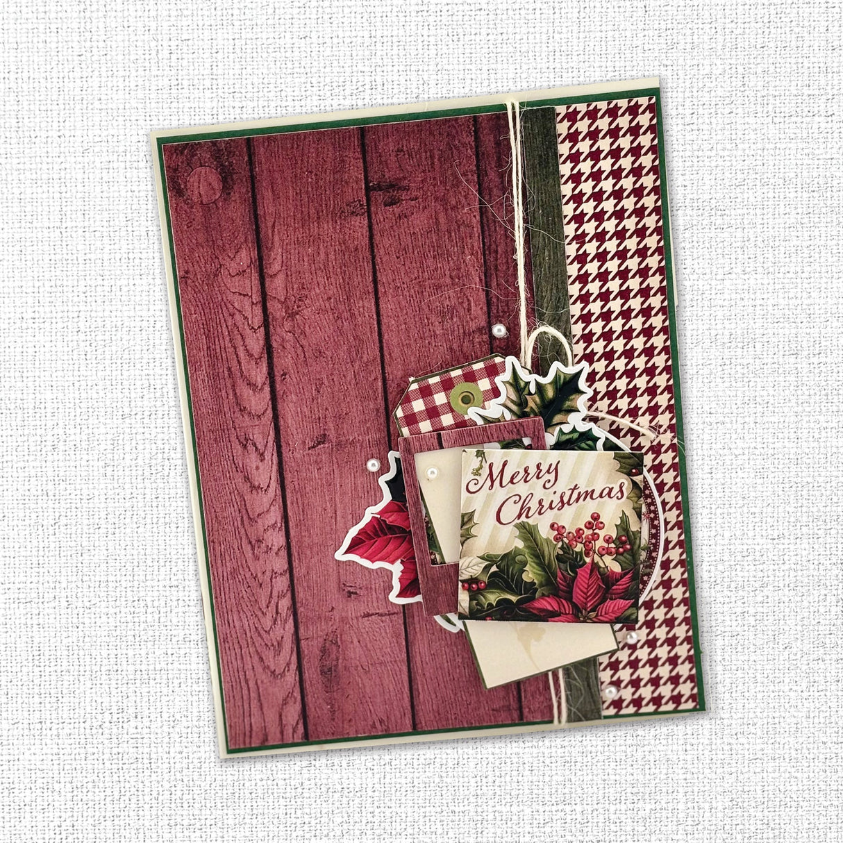 Christmas Holly Embossed Die Cuts 35163 - Paper Rose Studio