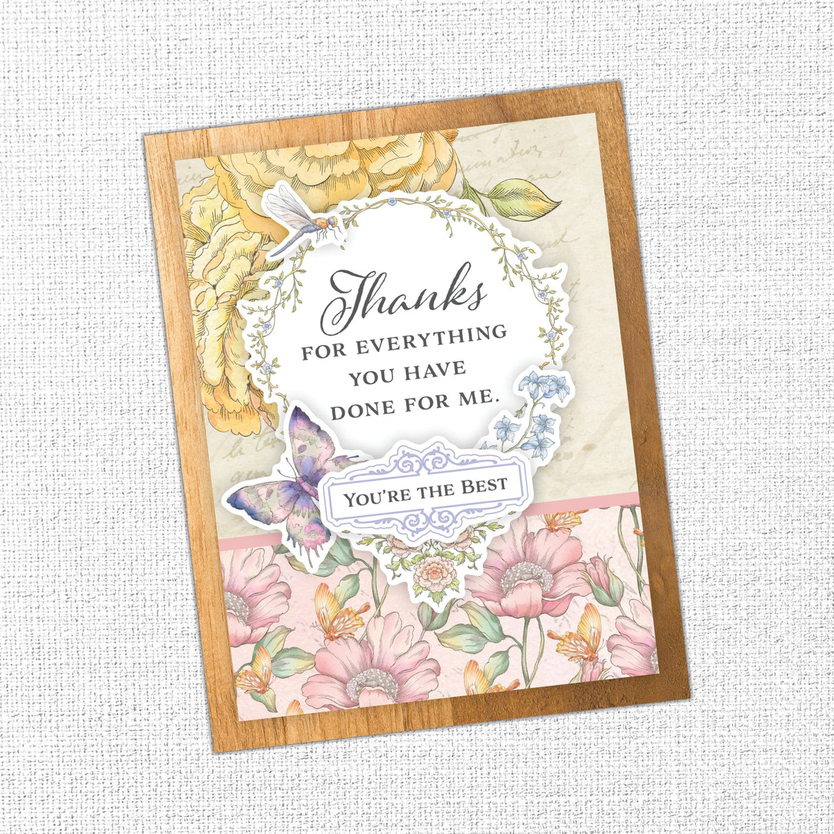 Words of Wisdom 6x8" Quick Cards Die Cuts 35632