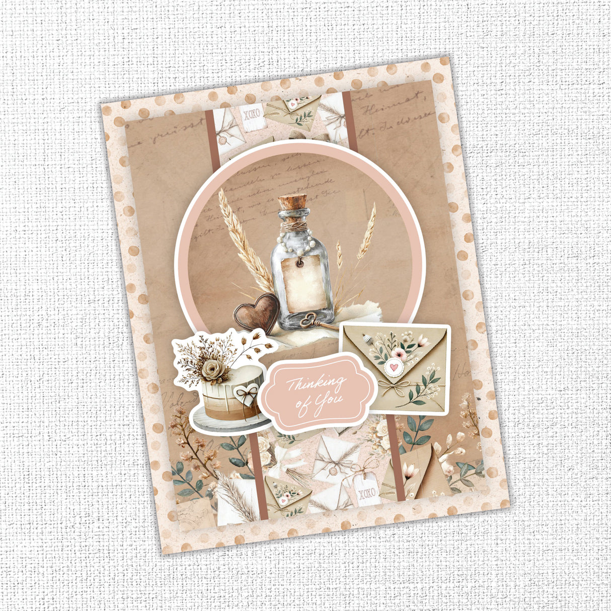Heart & Home Memories 6x8" Quick Cards Embossed Die Cuts 36553