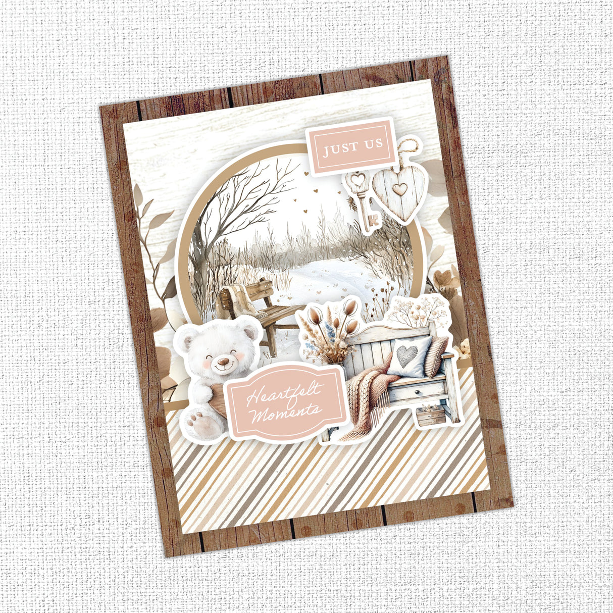 Heart & Home Memories 6x8" Quick Cards Embossed Die Cuts 36553