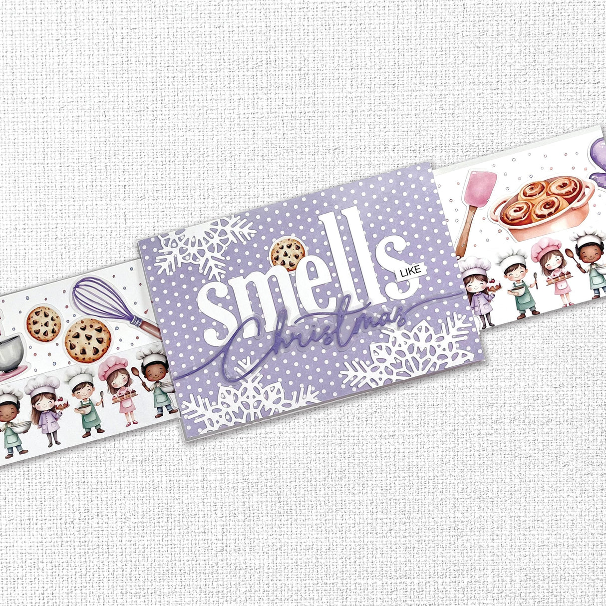Little Bakers Embossed Die Cuts 35011 - Paper Rose Studio