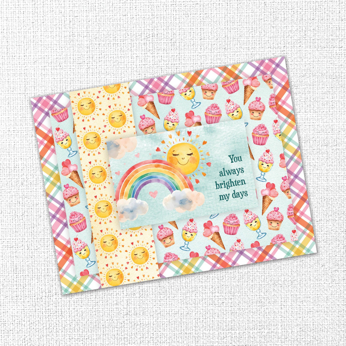 Perfect Pairs 6x8" Embossed Die Cuts 35800 - Paper Rose Studio