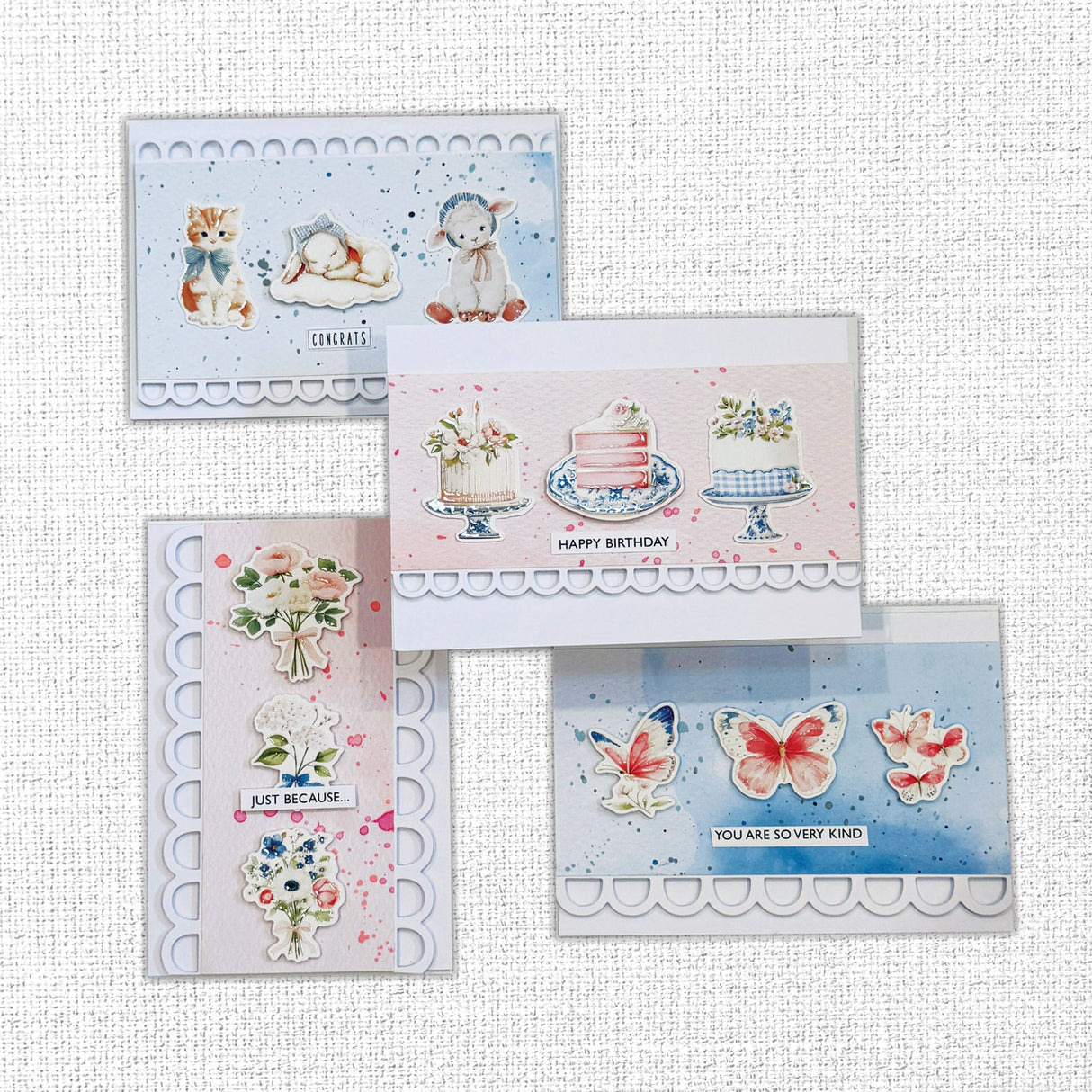 Primrose Garden 6 x 8" Embossed Die Cuts 36061 - Paper Rose Studio