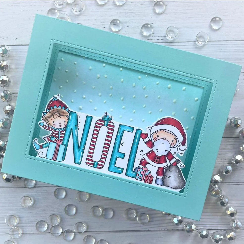 Christmas Noel Word Clear Stamp 31010 - Paper Rose Studio