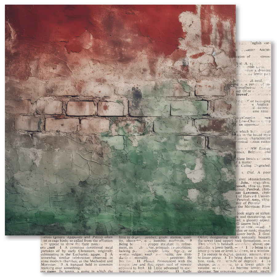 Christmas Time Basics B 12x12 Paper (12pc Bulk Pack) 31100 - Paper Rose Studio